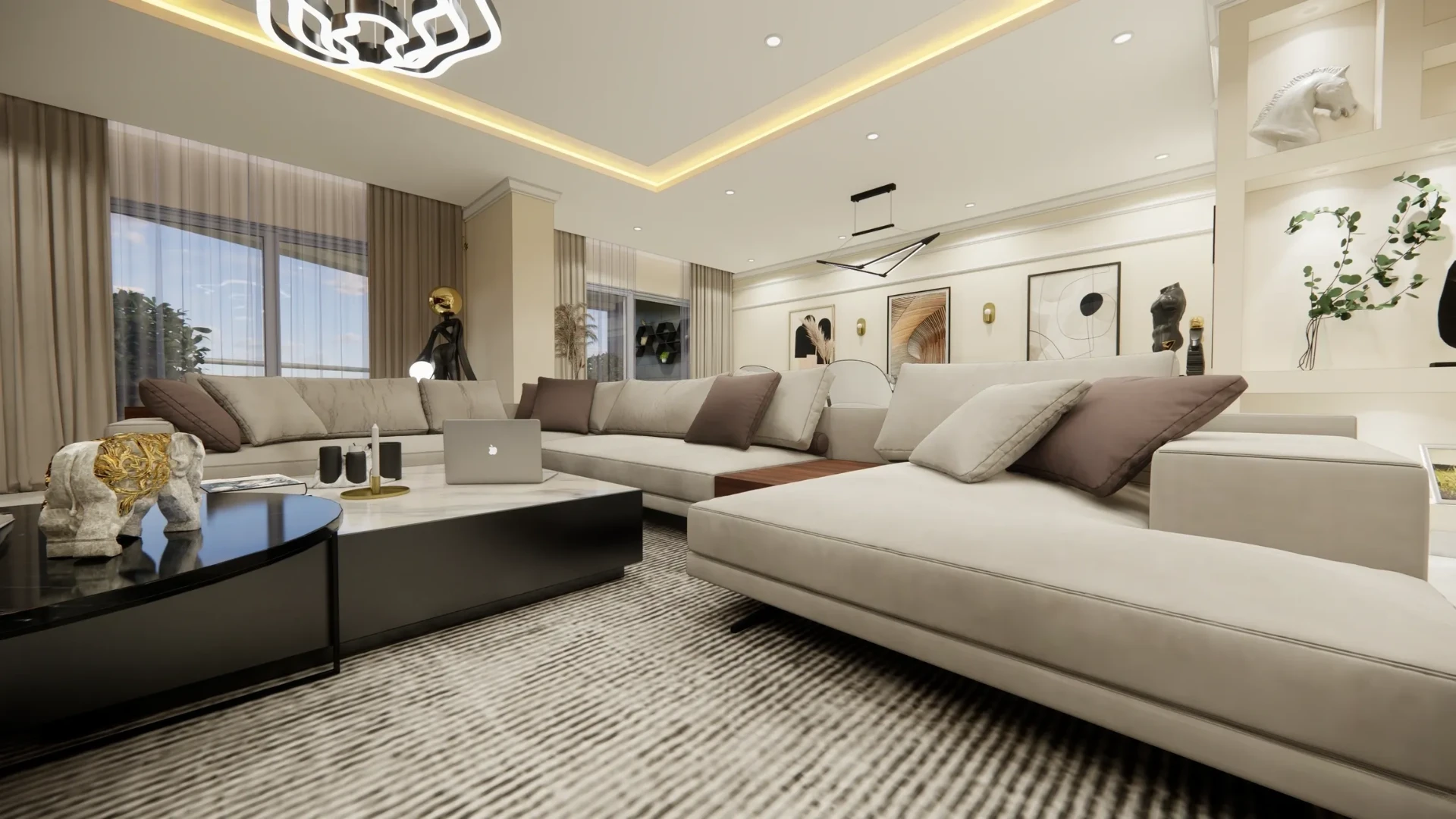Apartments & Penthouses — interior study